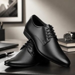 Centrino Formal Shoe for Men | Lace-Up Derby for Business & Casual Wear | Stylish Design with Comfortable Fit Craftsmanship for All-Day Support (64055)